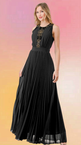 Night Butterfly Maxi Dress