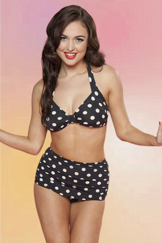 Vintage Style 2 Piece Swimsuit: Carnival