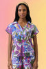 Blue Tropics Light Cotton Top