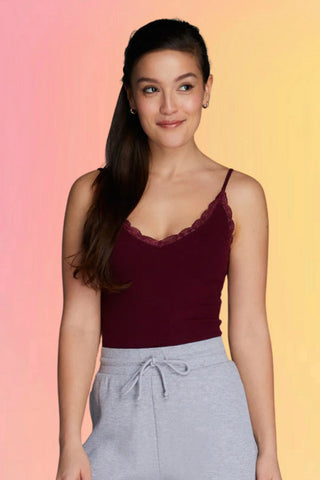 Bamboo Tank Bodysuit: Black