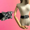 Rhinestone Butterfly Belt