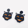 Vintage Horror Cat Earrings