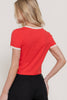 Fruit Club Vintage Tee: Red