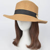 Faux Straw Sun Hat w/ Bee