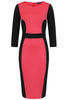 Colour Blocked Bodycon Dress