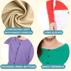 Long Sleeve Crew Cardi:Blueberry