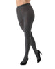 Brooklyn Sweater Tights: Brown Heather / L-XL