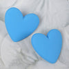 Heart Stud Earring: Blue