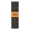 Midnight Bloom Black Taper Candles