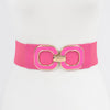 Sixties Style Stretch Belt: Hot Pink