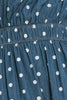 Lightweight Denim Dots Dress