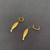 Sardine 18K Gold Plated Earrings