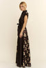 Cherry Cheetah Maxi Dress