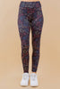Colorful Cat Outline Leggings