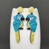 Acrylic Parrot Earrings