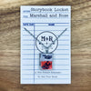 Book Locket Necklace - The Outsiders - 1st Ed.: Stainless Steel