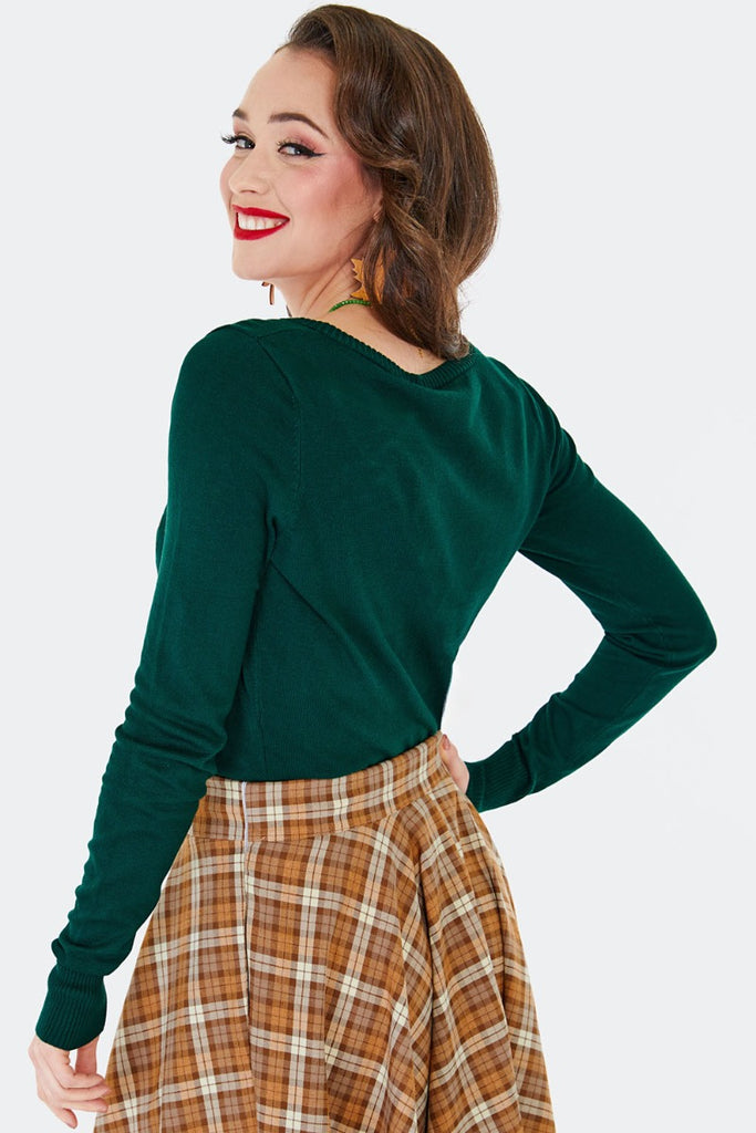 Fox And Mushrooms Cardigan