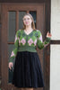 Argyle Awhile Cardigan