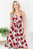 Wild Roses Cotton Dress- Only M