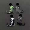 Electric Cat Earrings