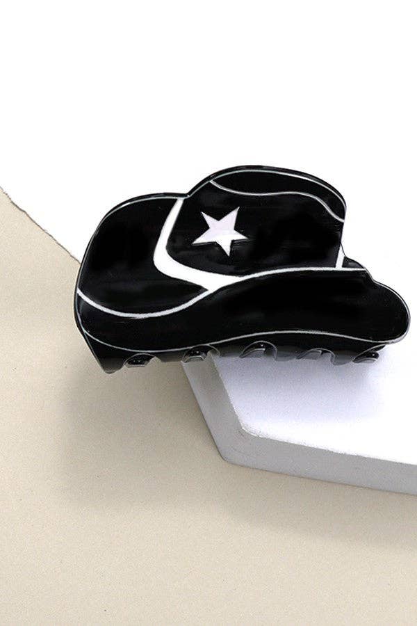 Cowgirl Hair Claw: Rawhide