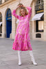 Gilded Peonie Flowy Dress