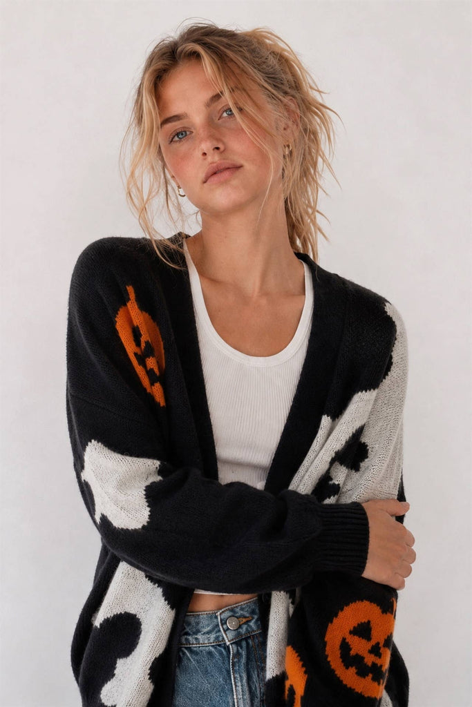 Halloween Shadows Cardigan