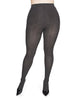 Brooklyn Sweater Tights: Brown Heather / L-XL