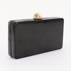 Twist Knot Hardcase Clutch: BK