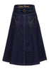 Rock Denim Western Skirt