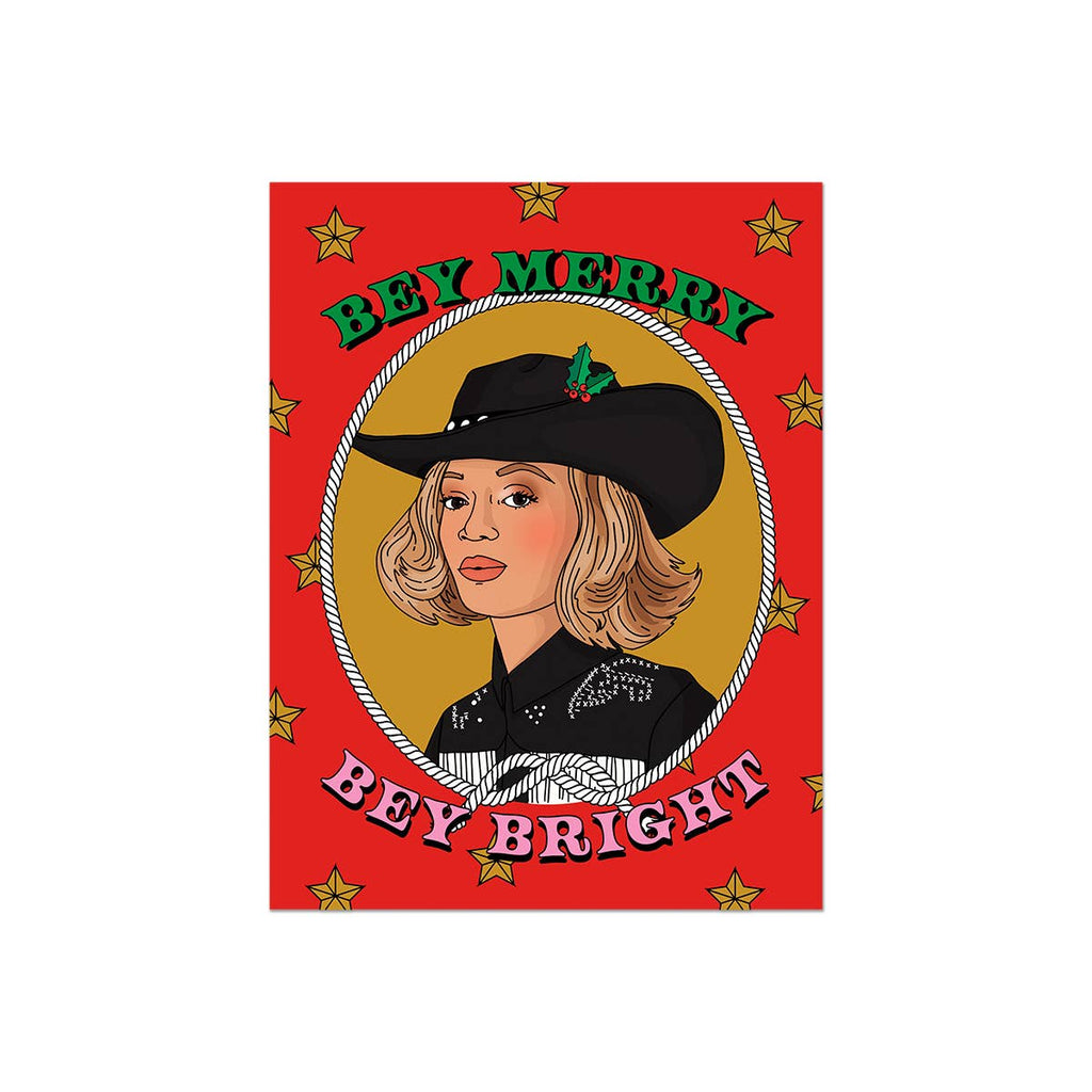 Bey Merry Beyonce Christmas Card