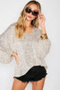 Champagne Sequin Balloon Slleve Top