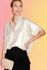 Metallic Champagne Blouse
