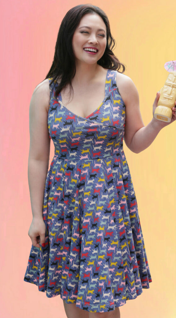 Stargazing Cats Dress