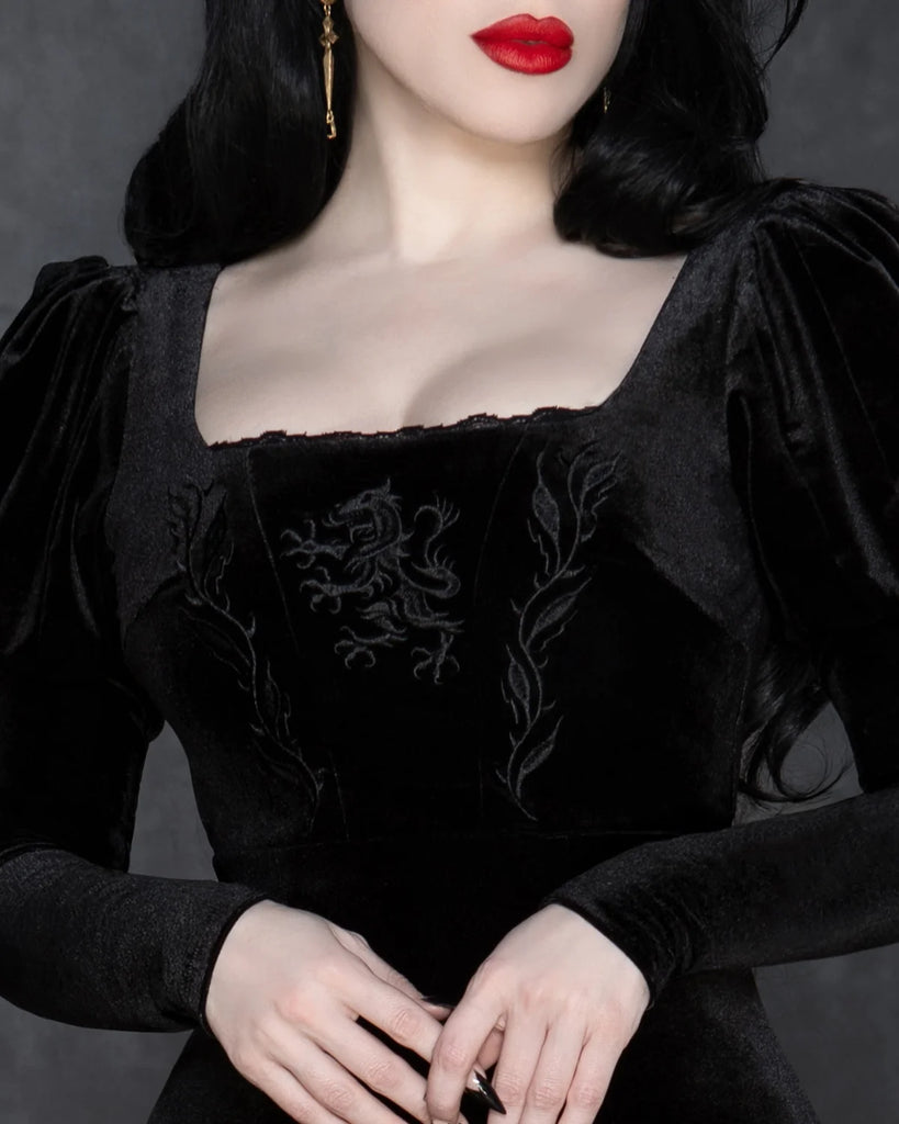 Howling Dress: Black Velvet