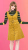 Corduroy A-Line Dress
