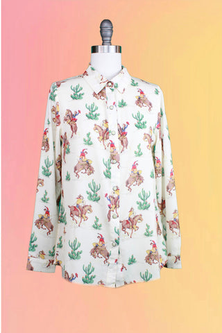 Racoon Forest Blouse
