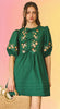 Cross-Stitched Baby Doll Dress