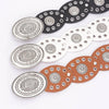 Western Medallion Belt: Black