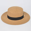 Faux Straw Sun Hat w/ Bee