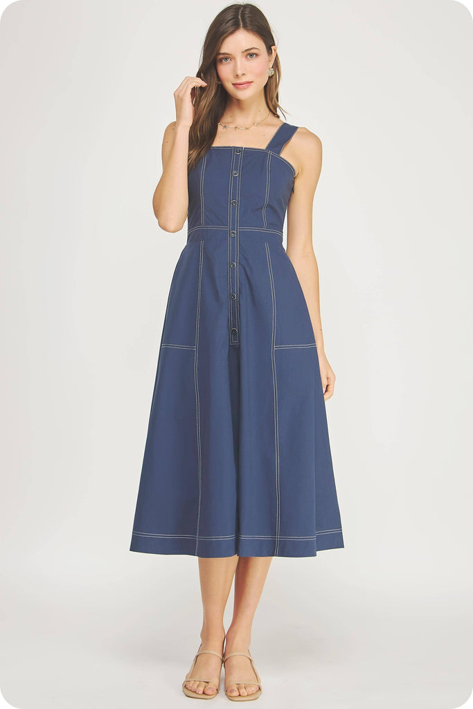 Perfect Stitch Midi Dress