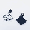 Flower Power Ghost Earrings