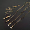 Swinging Tail Fish Charm Necklace