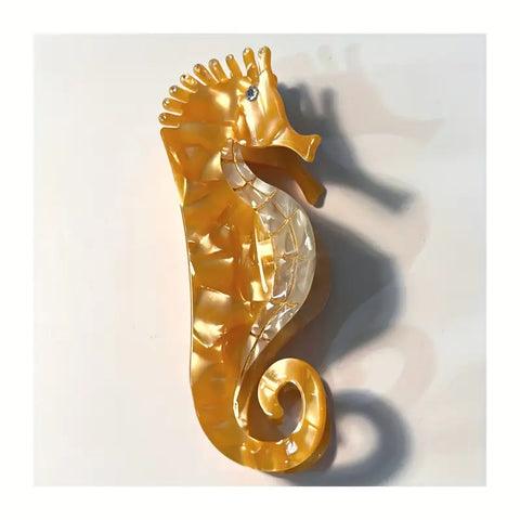 Leopard Print Viola Hair Clip