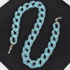 Sunglasses Acrylic Chain: Blue