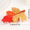 Maple Leaf Hair Claw