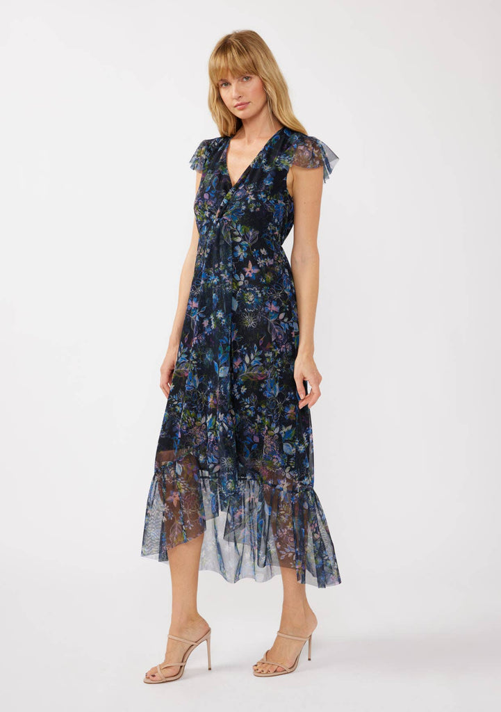 Floral Flutter Dress