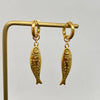 Sardine 18K Gold Plated Earrings