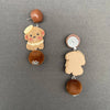 Chocolate Poodle Earrings