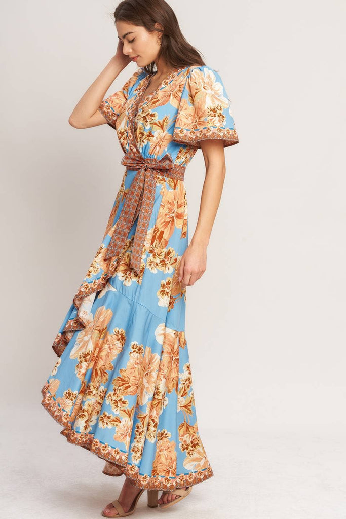 Lake Como Flutter Dress
